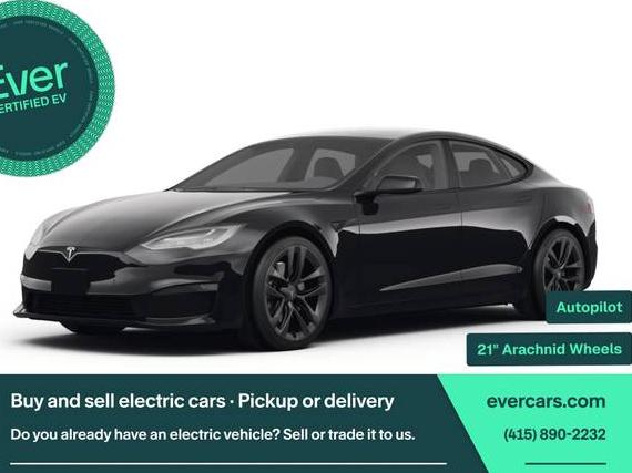 TESLA MODEL S 2022 5YJSA1E50NF483689 image